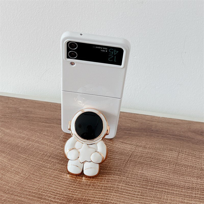 CUTE SPACE ASTRONAUTS CASE FOR SAMSUNG GALAXY Z FLIP