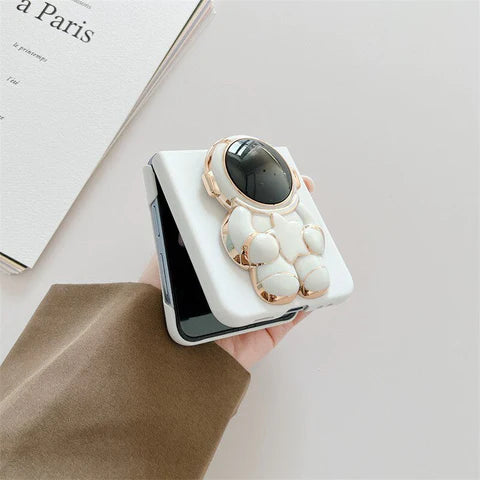 CUTE SPACE ASTRONAUTS CASE FOR SAMSUNG GALAXY Z FLIP