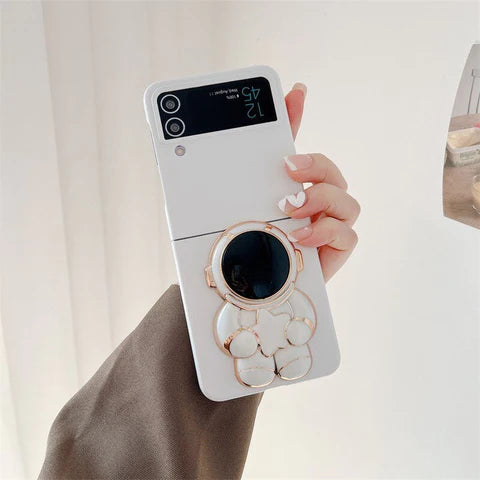 CUTE SPACE ASTRONAUTS CASE FOR SAMSUNG GALAXY Z FLIP