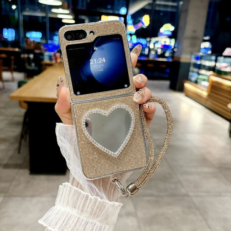 Luxury Sparkling Diamond Bracelet Case for Samsung Z Flip Series