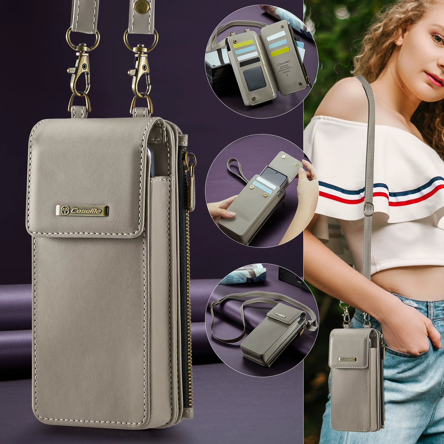 Folding Screen Bag with Strap - Suitable for Samsung Z Fold Series