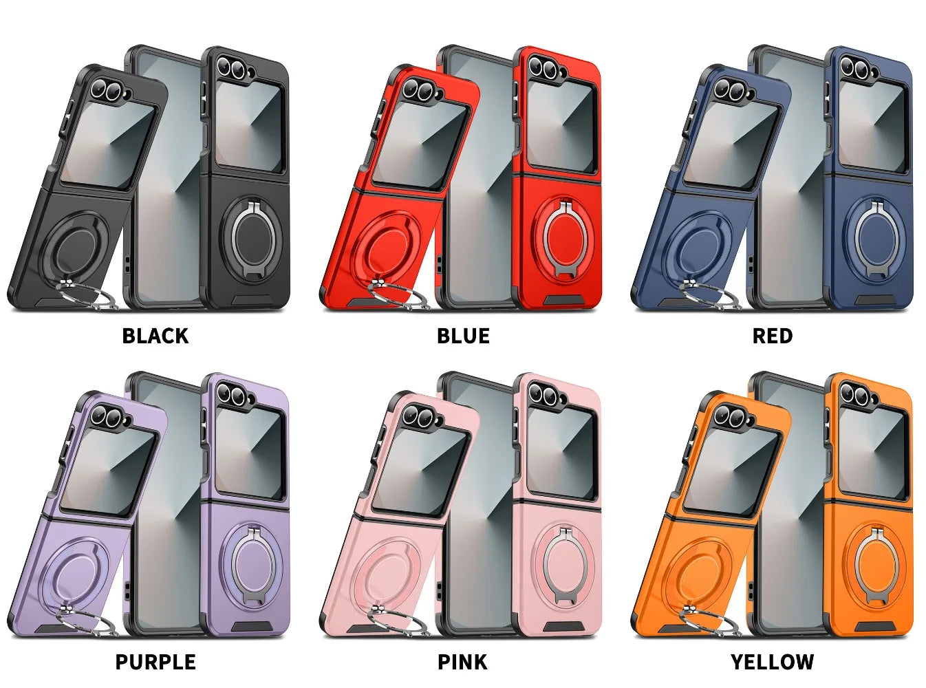 Kickstand Ring Case for Galaxy Z Flip 6