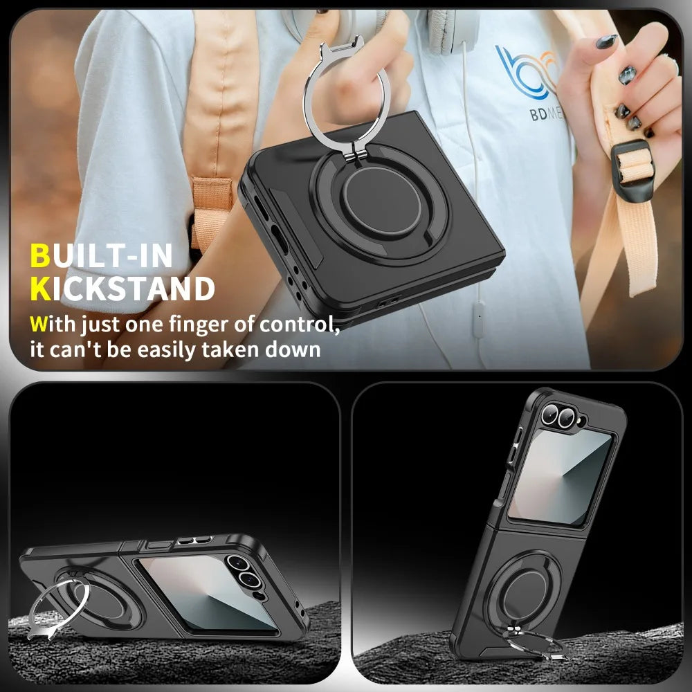 Kickstand Ring Case for Galaxy Z Flip 6