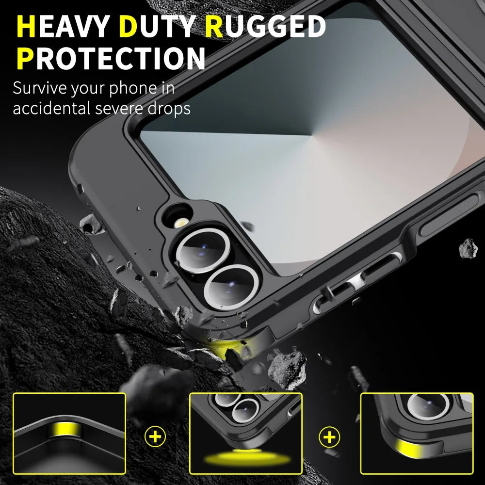 Kickstand Ring Case for Galaxy Z Flip 6