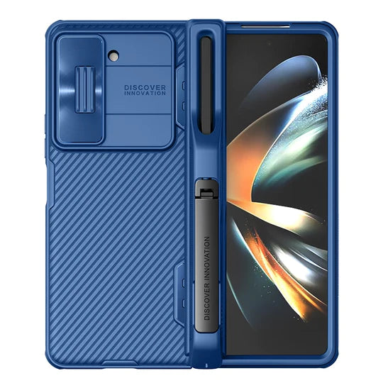 CASE WITH SLIDE CAMERA PROTECTOR, KICKSTAND & S-PEN POCKET FOR GALAXY Z FOLD 5