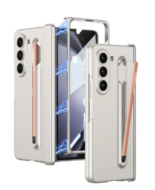 FULL PROTECTION CASE WITH MAGNETIC HINGE & TOUCH PEN FOR GALAXY Z FOLD 5