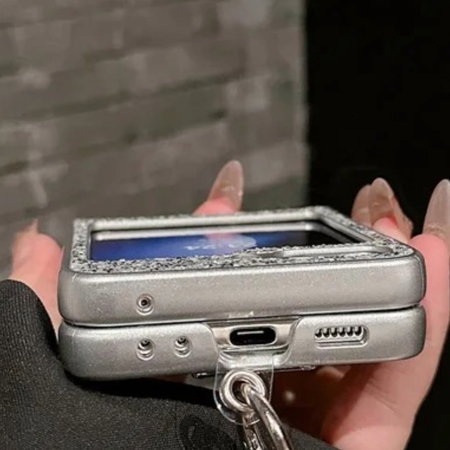 Glitter Phone Case for Samsung Galaxy Z Flip