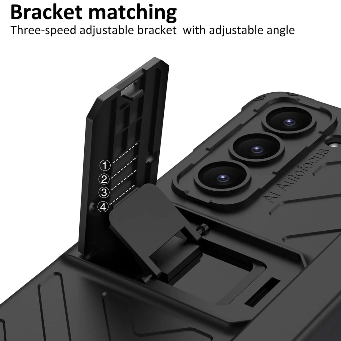 Magnetic Hinge Case with Slide Pen Holder & Kickstand For Galaxy Z Fold