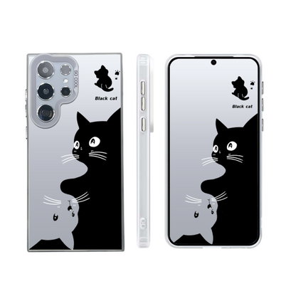 cute cat  case for samsung galaxy S series