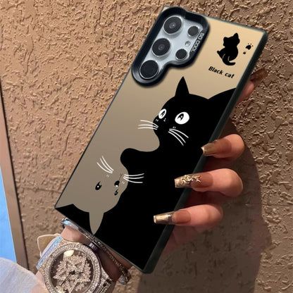 cute cat  case for samsung galaxy S series