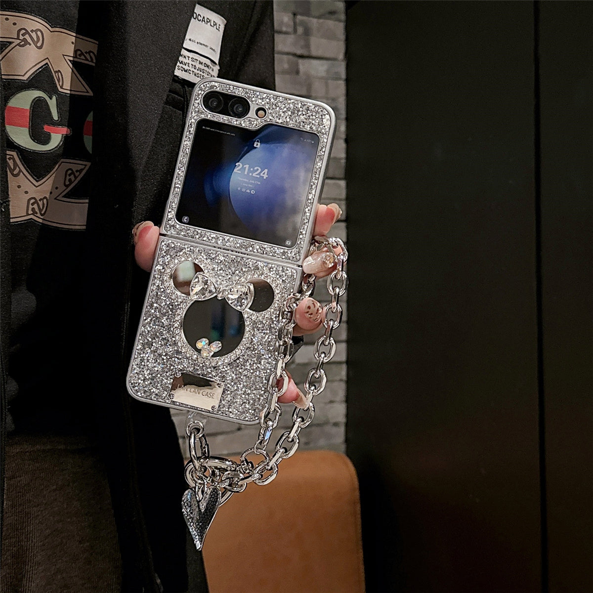 Glitter Phone Case for Samsung Galaxy Z Flip