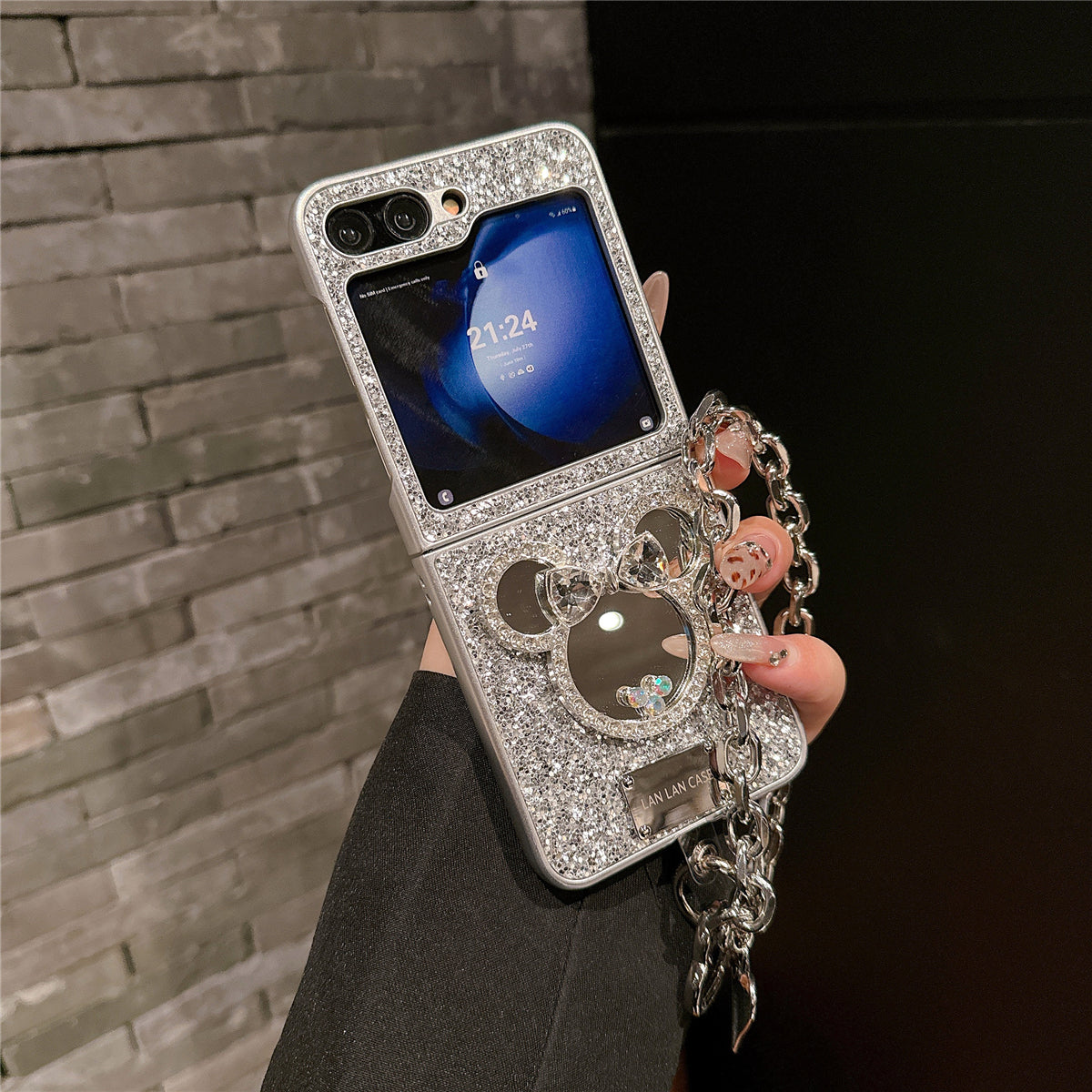Glitter Phone Case for Samsung Galaxy Z Flip