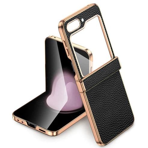 Samsung Series | Galaxy Z Flip5 Luxurious Leather Case